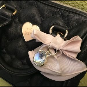 Betsey Johnson quilted crossbody bag